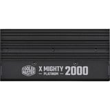 Cooler Master X Mighty 2000, PC-Netzteil schwarz, 2x 12-Pin High Power GPU, 4x PCIe, Kabelmanagement, 2000 Watt
