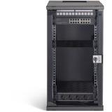 Digitus Netzwerk-Set SOHO Pro 10" 315x300 mm (BxT), IT-Schrank schwarz, 12 Höheneinheiten