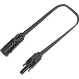 EcoFlow Superflaches MC4 Kabel schwarz