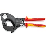 KNIPEX Kabelschneider 95 36 280, Schneid-Zange für Cu- und Al-Kabel, VDE-geprüft