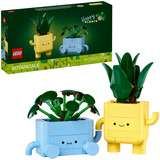 LEGO 10349 Botanicals Fröhliche Pflanzen, Konstruktionsspielzeug 