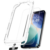 Nevox NEVOGLASS, Schutzfolie transparent, iPhone 17 Air, mit Easy App
