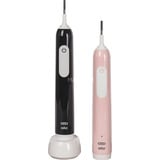 Oral-B Pro 1 Duo Cross Action mit 2. Handstück, Elektrische Zahnbürste schwarz/pink