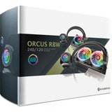 RAIJINTEK ORCUS 240 RBW 240mm, Wasserkühlung schwarz, nachfüllbar