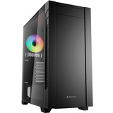 Sharkoon S25-W2 ARGB, Tower-Gehäuse schwarz, Tempered Glass, Modell 2026