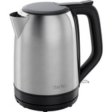 Tefal KO5S0DE Subito , Wasserkocher edelstahl/schwarz, 2.400 Watt, 1,7 Liter