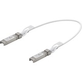 Ubiquiti UniFi SFP+ DAC Patch Kabel weiß, 0,5 Meter