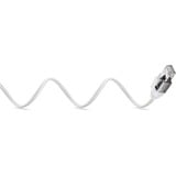 goobay Ethernet-Adapterkabel USB-C 3.2 Gen2 > RJ-45, Slim weiß, 3 Meter