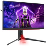 AOC AGON Pro AG274QXM, Gaming-Monitor 69 cm (27 Zoll), schwarz/rot, QHD, USB-C, IPS, 170Hz Panel