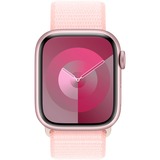 Apple Watch Series 9, Smartwatch rosa/rosé, Aluminium, 41 mm, Sport Loop