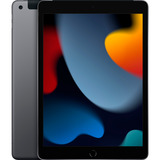Apple iPad 9.Gen (64GB) Generalüberholt, Tablet-PC grau, LTE, Gen 9 / 2021