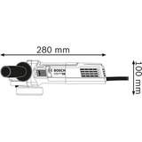 Bosch Profi-Set Bohrhammer GBH 5-40 DCE + Winkelschleifer GWS 880, Werkzeug-Set blau/schwarz, 1.150 Watt, 880 Watt