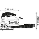 Bosch Stichsäge GST 160 BCE blau, L-BOXX, 800 Watt