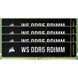 Corsair DIMM 64 GB DDR5-5600 (4x 16 GB) Quad-Kit ECC, Arbeitsspeicher schwarz, CMA64GX5M4B5600C40, WS, INTEL XMP
