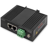 Digitus Gigabit EthernetPoE Injektor, Industriell, PoE-Injektor schwarz