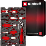 EINHELL Werkzeug-Pad Zangen, in E-Case-Einleger, Zangen-Set 9-teilig