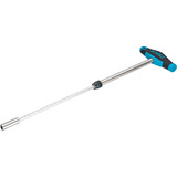 Hazet Teleskop Bithalter mit T-Griff (866BH-14), 1/4", Schraubendreher blau/schwarz, Für tiefliegende Verschraubungen