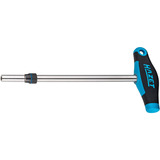 Hazet Teleskop Bithalter mit T-Griff (866BH-14), 1/4", Schraubendreher blau/schwarz, Für tiefliegende Verschraubungen