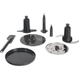 Kenwood Kompakt-Küchenmaschine MultiPro OneTouch silber/schwarz, 1.000 Watt, integrierte Waage, Mixaufsatz