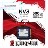 Kingston NV3 500 GB, SSD PCIe 4.0 x4, NVMe, M.2 2230