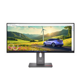 Lenovo ThinkVision P34WD-40, LED-Monitor 86.4 cm (34 Zoll), schwarz, WQHD, IPS, Curved, KVM, USB-Hub, USB-C, HDMI, DP, 120Hz Panel