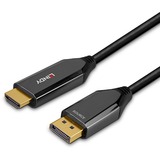 Lindy Aktives Adapterkabel DisplayPort > HDMI 8K60 schwarz, 3 Meter