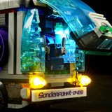 Lumibricks Cyberpunk Neoncity - Future Bus, Konstruktionsspielzeug 