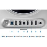 Samsung Odyssey G60SD S27DG600SU QD-OLED, Gaming-Monitor 68 cm (27 Zoll), silber, WQHD, FreeSync Premium Pro, HDR10+, 360Hz Panel