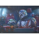 Schmidt Spiele Thomas Kinkade Studios: Star Wars The Mandalorian – Two for the Road, Puzzle 1000 Teile