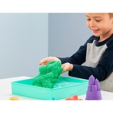 Spin Master Kinetic Sand - Sandbox Set grün, Spielsand 454 Gramm Sand