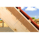 fischer Doppel-Gewindeschraube PowerFull-Iso 8,0x225 Zylinderkopf TX 50 Stück, blauverzinkt