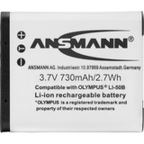 Ansmann A-Oly Li 50 B, Kamera-Akku entspricht Olympus LI 50