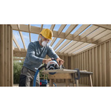 Bosch Akku-Handkreissäge GKS 18V-68-2 Professional solo, 18Volt blau/schwarz, ohne Akku und Ladegerät, Ø 190mm