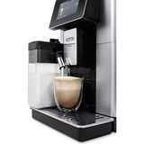 DeLonghi PrimaDonna Soul ECAM 610.55.SB, Vollautomat silber/schwarz