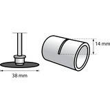 Dremel MAX EZ SpeedClic Premium Metall-Trennscheibe (SC456DM) 1 Stück, Ø 38 mm