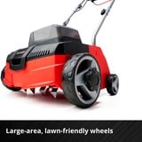 EINHELL Akku-Vertikutierer GC-SC 36/31 Li-Solo, 36Volt (2x18V) rot/schwarz, ohne Akku und Ladegerät