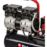 EINHELL Kompressor TE-AC 6 Silent rot/schwarz, 550 Watt
