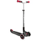 GLOBBER Master Lights, Scooter schwarz/rot