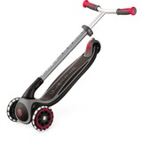 GLOBBER Master Lights, Scooter schwarz/rot