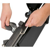 Hazet Roll-Liege (195N-3) schwarz/blau, Rollliege und Arbeitssitz in „Einem“, bis 150Kg