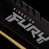 Kingston FURY DIMM 16 GB DDR4-3600 (2x 8 GB) Dual-Kit, Arbeitsspeicher schwarz, KF436C17BBK2/16, Beast, INTEL XMP