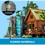 Lumibricks Wasserfallhütte, Konstruktionsspielzeug 