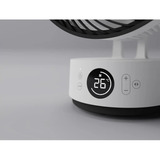 Meaco MeacoFan Sefte 8, Ventilator weiß, Tragbarer Tischventilator mit Akku