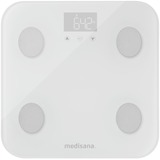 Medisana connect WiFi & Bluetooth Körperanalysewaage BS 600 weiß