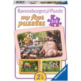 Ravensburger my first puzzle: Lotta auf dem Bauernhof 3x 6 Teile
