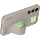 SAMSUNG Standing Grip Case, Handyhülle taupe, Samsung Galaxy S24