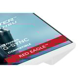 iiyama G-MASTER GB2471HSU-W1, Gaming-Monitor 60.5 cm (23.8 Zoll), weiß (matt), FullHD, Fast-IPS, HDMI, DP, G-Sync komp., USB-Hub, 240Hz Panel