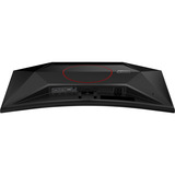 AOC C27G42E, Gaming-Monitor 68.6 cm (27 Zoll), schwarz (matt)/rot, FullHD, Fast-VA, Curved, Adaptive-Sync, HDR, 180Hz Panel