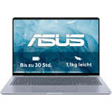 ASUS Zenbook 14 (UX3480QA-SF003W), Notebook hellblau, Qualcomm Snapdragon X X1-26-100, Qualcomm Adreno GPU, 16 GB LPDDR5X, 512 GB (512 GB SSD), Windows 11 Home