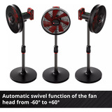 EINHELL GE-CF 18/320 P Li-Solo, Ventilator schwarz/rot, Akku-Ventilator, Lieferung ohne Akku und Ladegerät